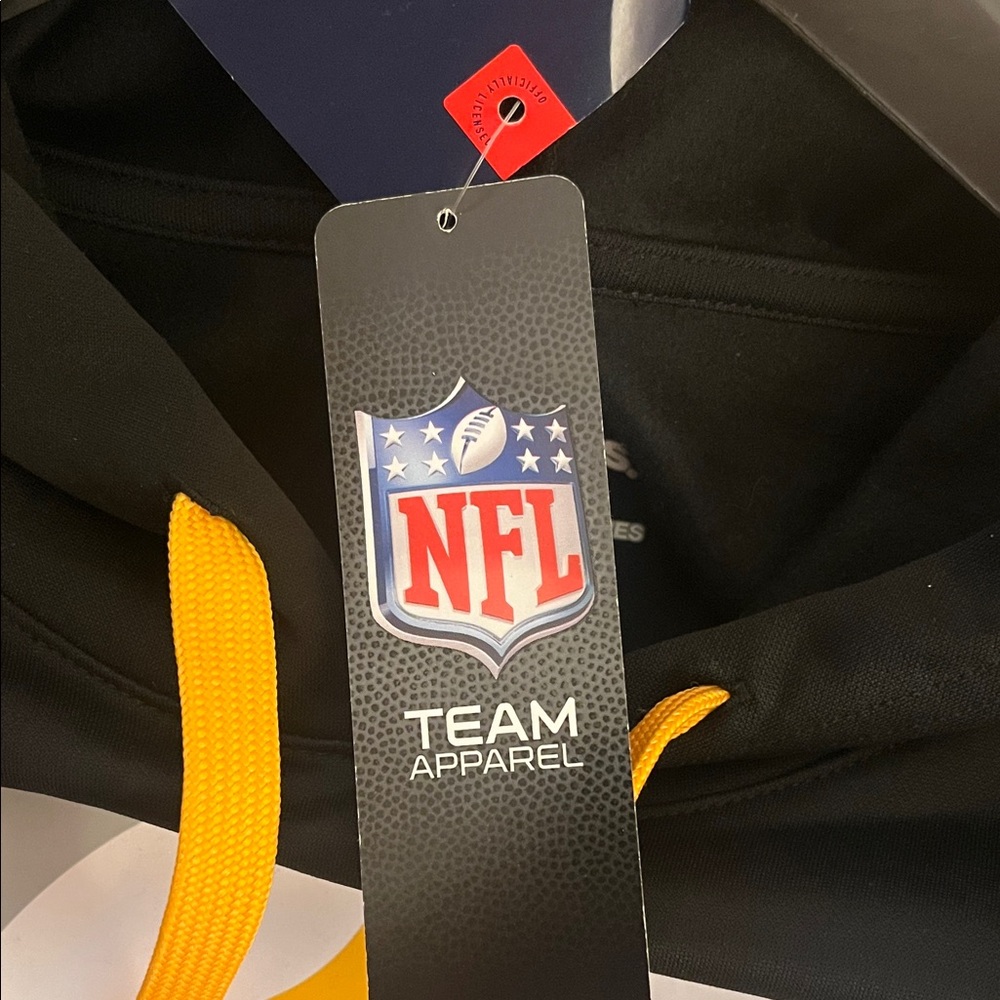 Fanatics Black and Gray Steelers Hoodie - Picture 4 of 4